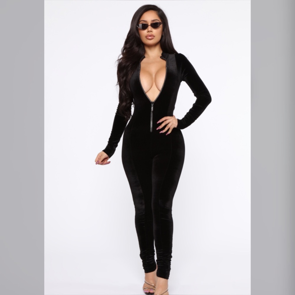 Velvet Jumpsuit